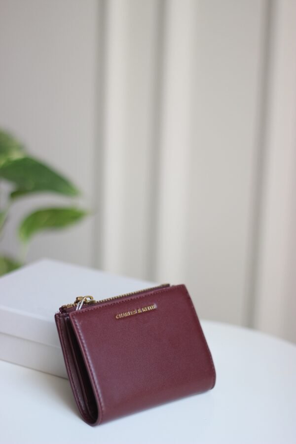 Charles & Keith - wallet burgundy - Image 3